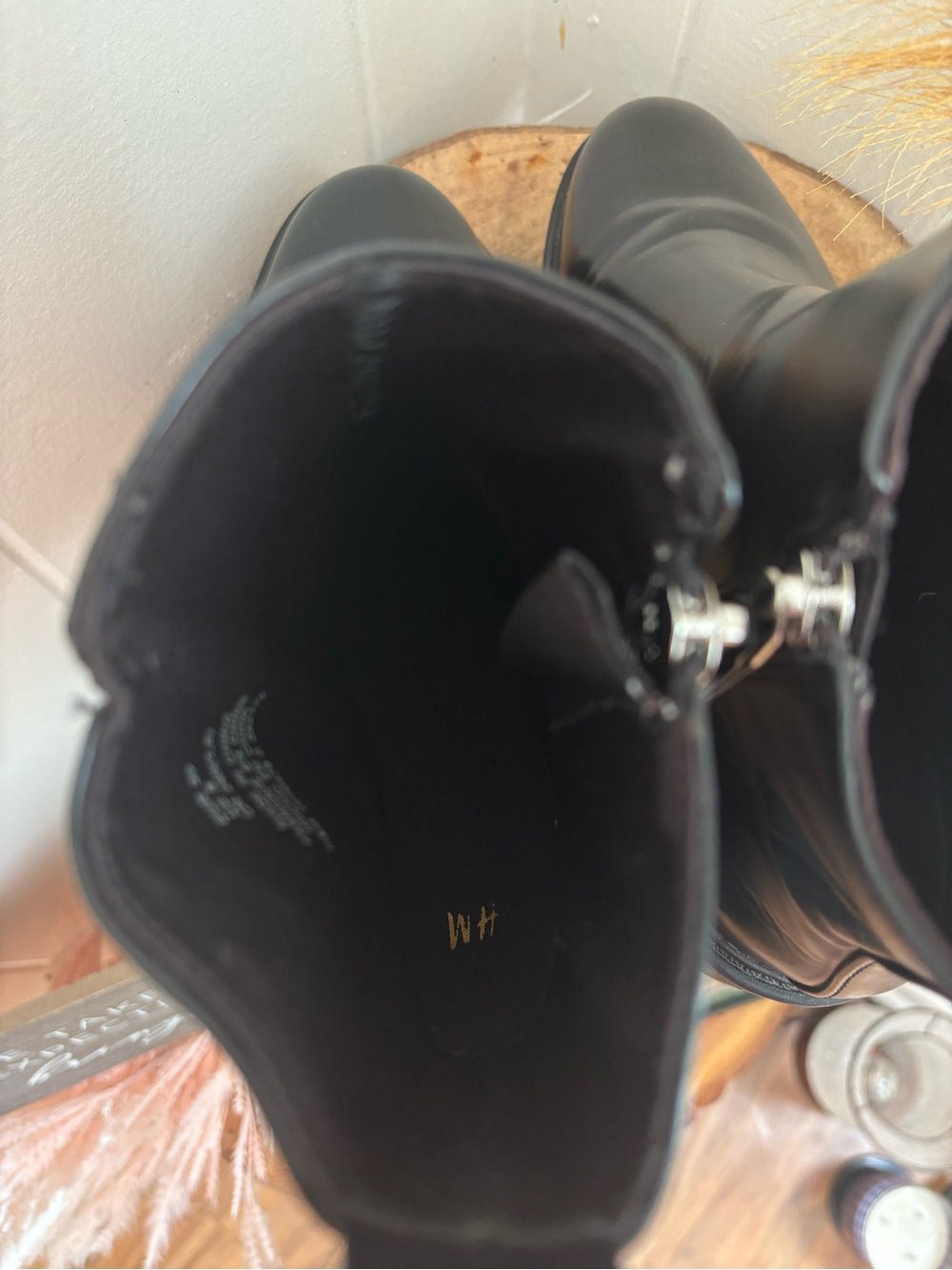 H&M Black Platform Chelsea Ankle Boots - Picture 7 of 7